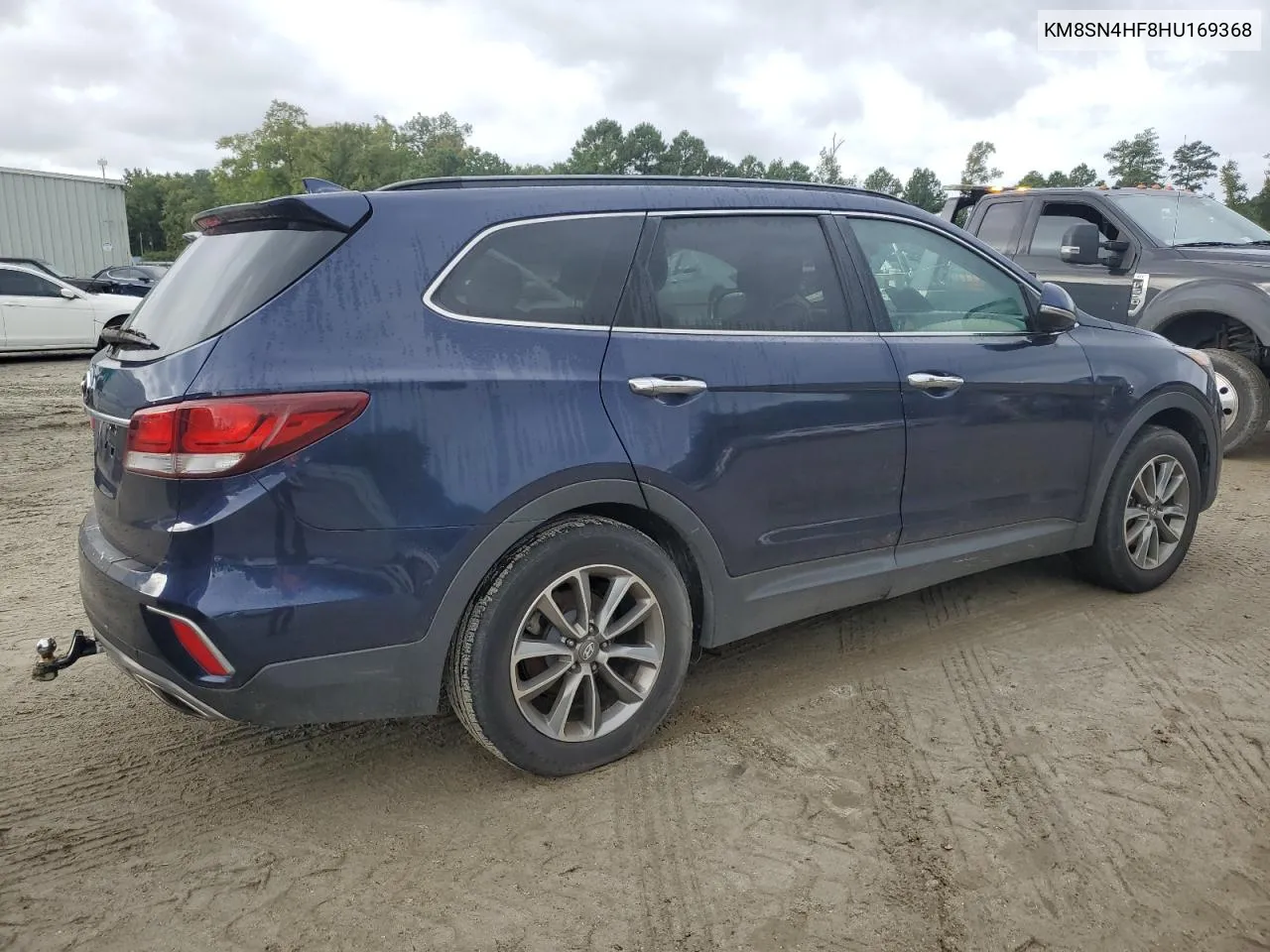 2017 Hyundai Santa Fe Se VIN: KM8SN4HF8HU169368 Lot: 74089524