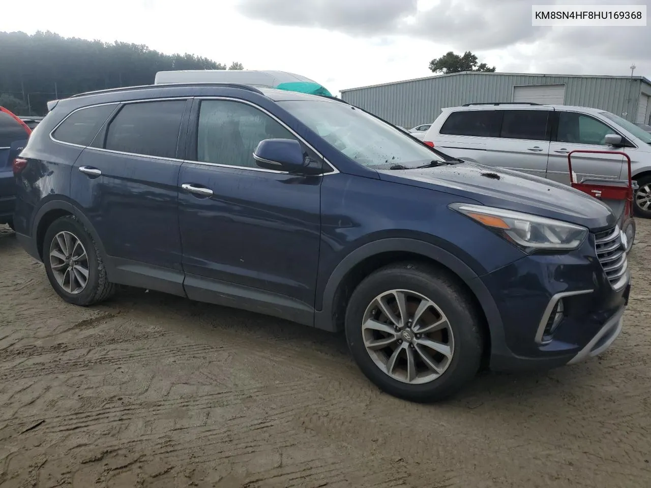 2017 Hyundai Santa Fe Se VIN: KM8SN4HF8HU169368 Lot: 74089524