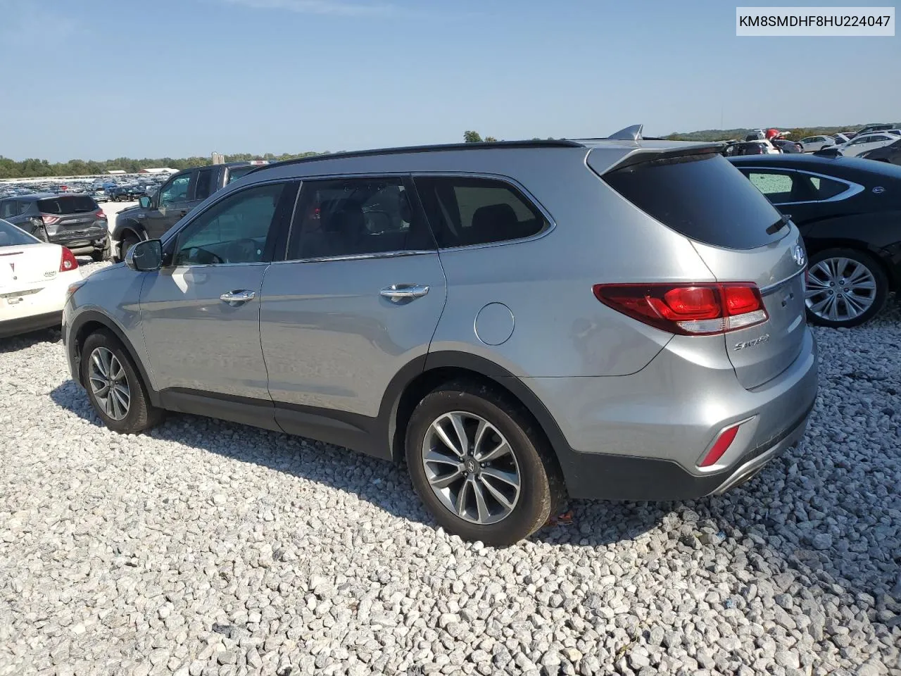 KM8SMDHF8HU224047 2017 Hyundai Santa Fe Se