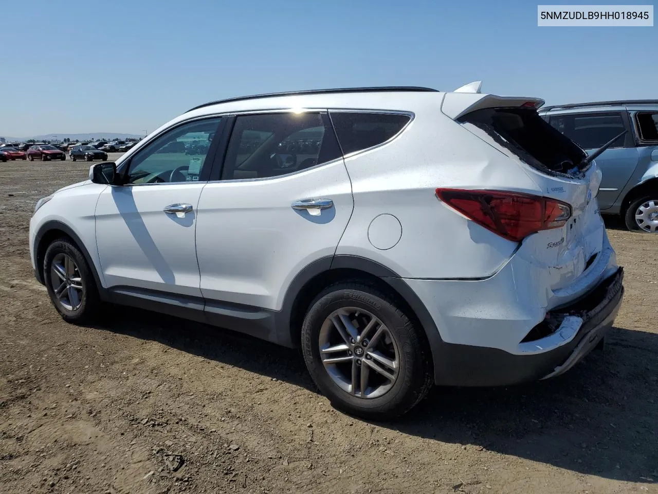 2017 Hyundai Santa Fe Sport VIN: 5NMZUDLB9HH018945 Lot: 74189564