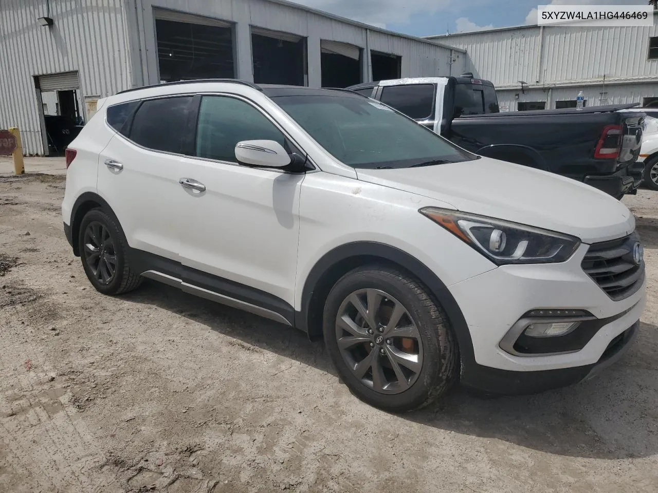 2017 Hyundai Santa Fe Sport VIN: 5XYZW4LA1HG446469 Lot: 74295314