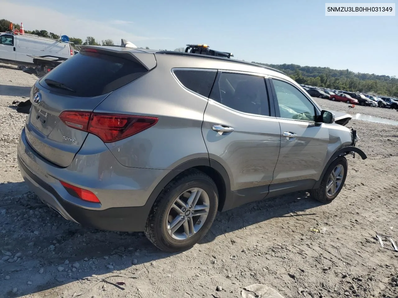 2017 Hyundai Santa Fe Sport VIN: 5NMZU3LB0HH031349 Lot: 74593394