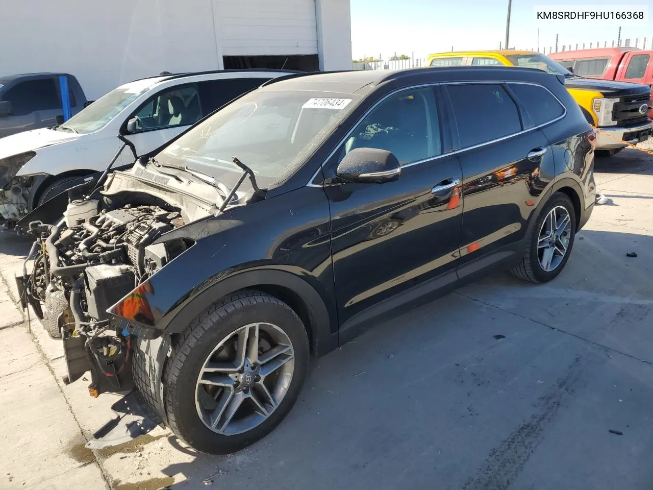 2017 Hyundai Santa Fe Se Ultimate VIN: KM8SRDHF9HU166368 Lot: 74706434