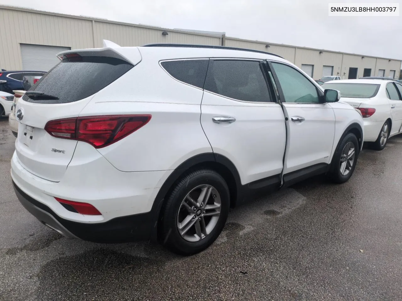 2017 Hyundai Santa Fe Sport VIN: 5NMZU3LB8HH003797 Lot: 74786634