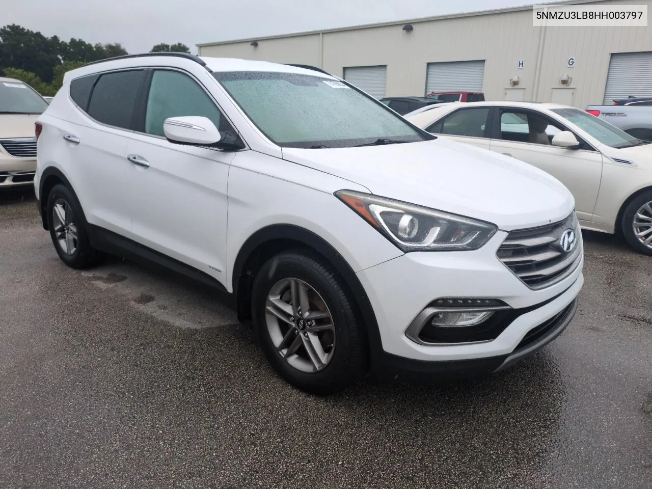 2017 Hyundai Santa Fe Sport VIN: 5NMZU3LB8HH003797 Lot: 74786634