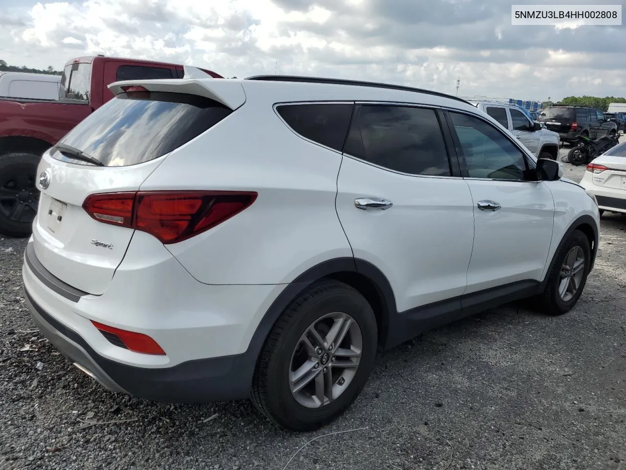 2017 Hyundai Santa Fe Sport VIN: 5NMZU3LB4HH002808 Lot: 74881324