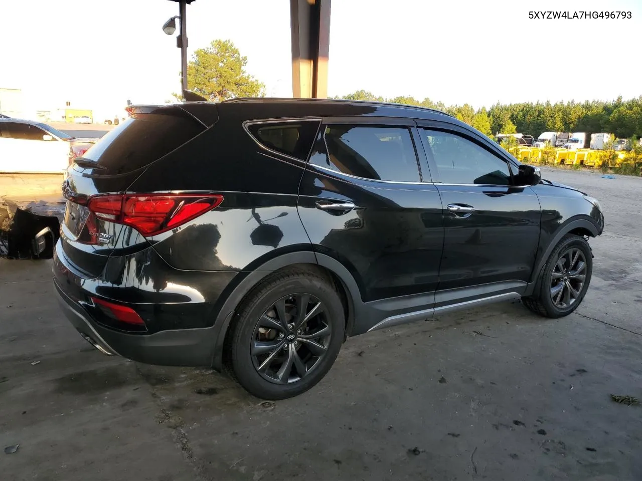 2017 Hyundai Santa Fe Sport VIN: 5XYZW4LA7HG496793 Lot: 74884324