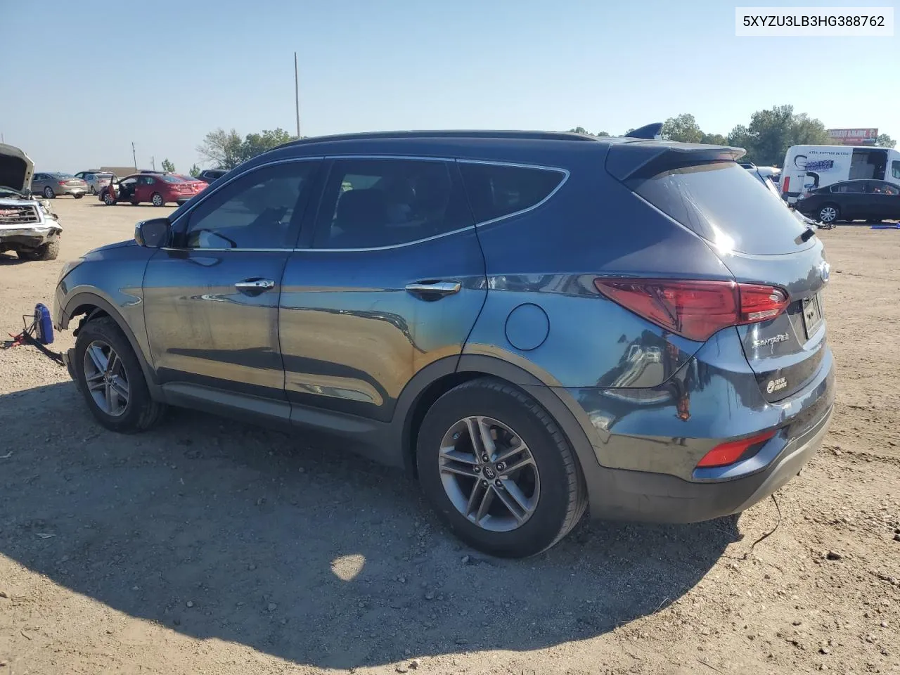 2017 Hyundai Santa Fe Sport VIN: 5XYZU3LB3HG388762 Lot: 74894004