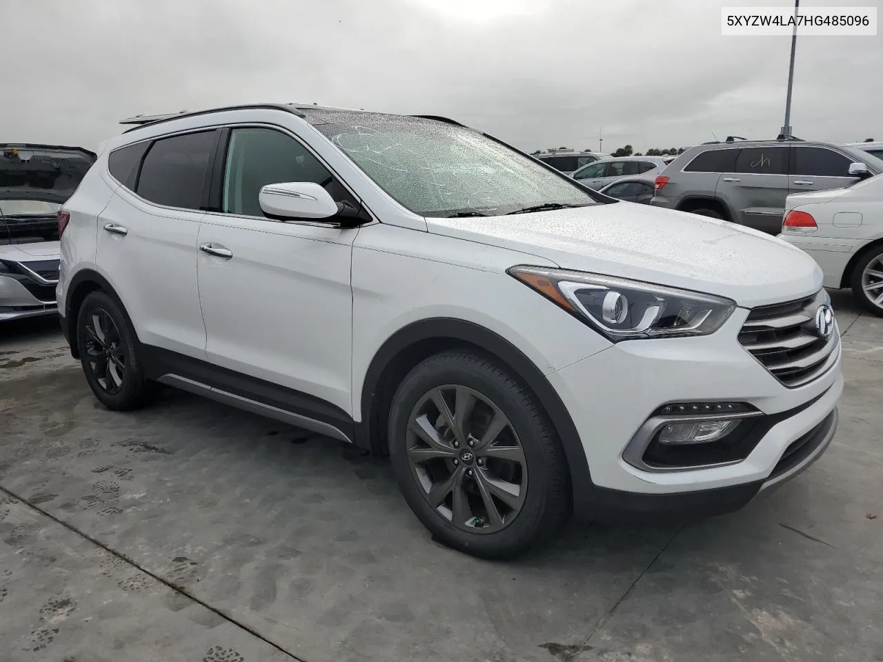 2017 Hyundai Santa Fe Sport VIN: 5XYZW4LA7HG485096 Lot: 74895124