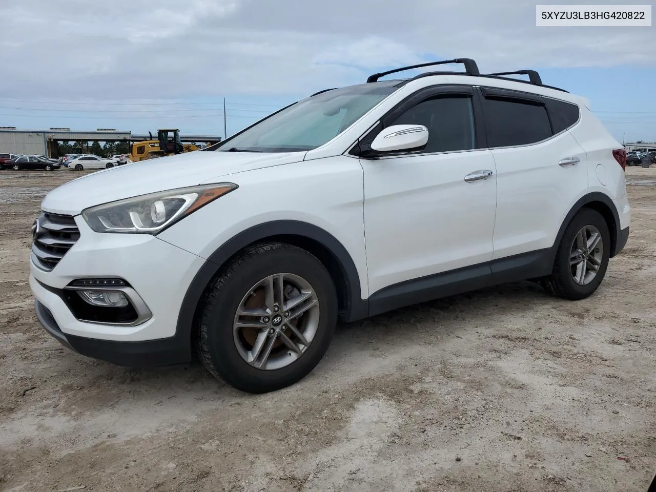 2017 Hyundai Santa Fe Sport VIN: 5XYZU3LB3HG420822 Lot: 74928724