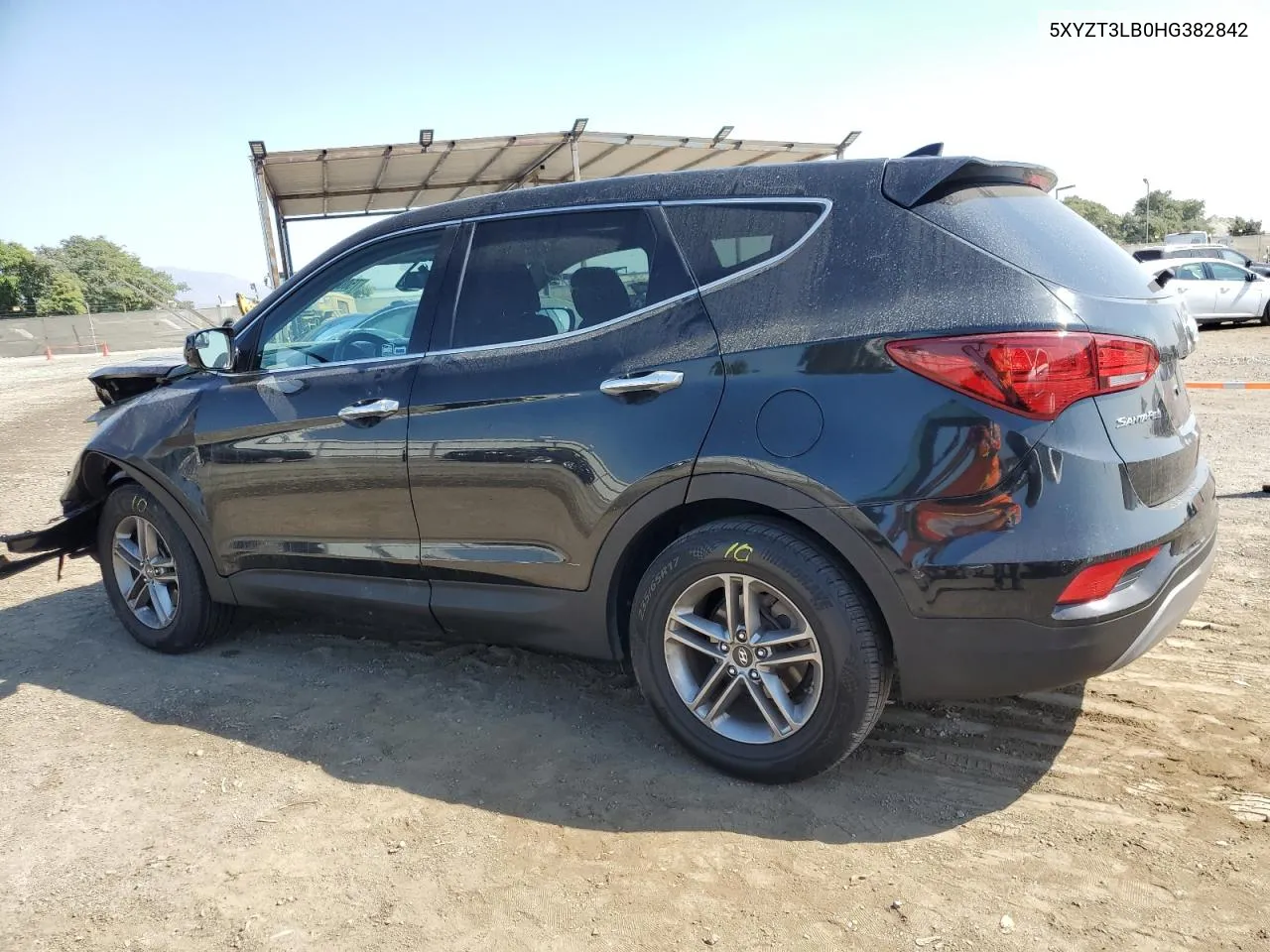 2017 Hyundai Santa Fe Sport VIN: 5XYZT3LB0HG382842 Lot: 75001084