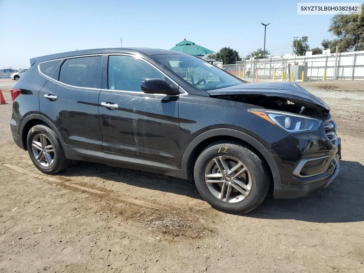 2017 Hyundai Santa Fe Sport VIN: 5XYZT3LB0HG382842 Lot: 75001084