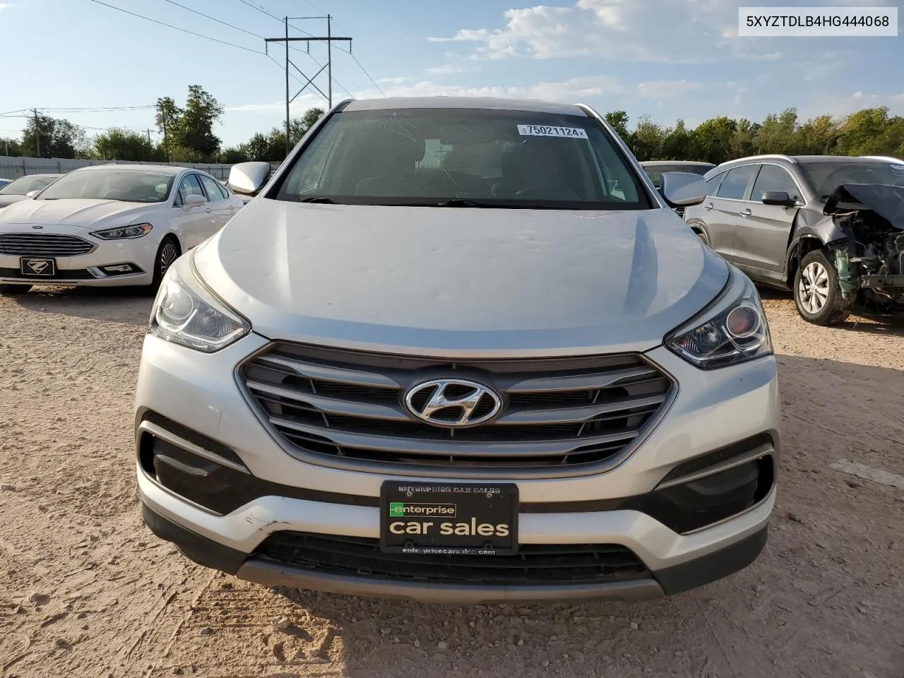 2017 Hyundai Santa Fe Sport VIN: 5XYZTDLB4HG444068 Lot: 75021124