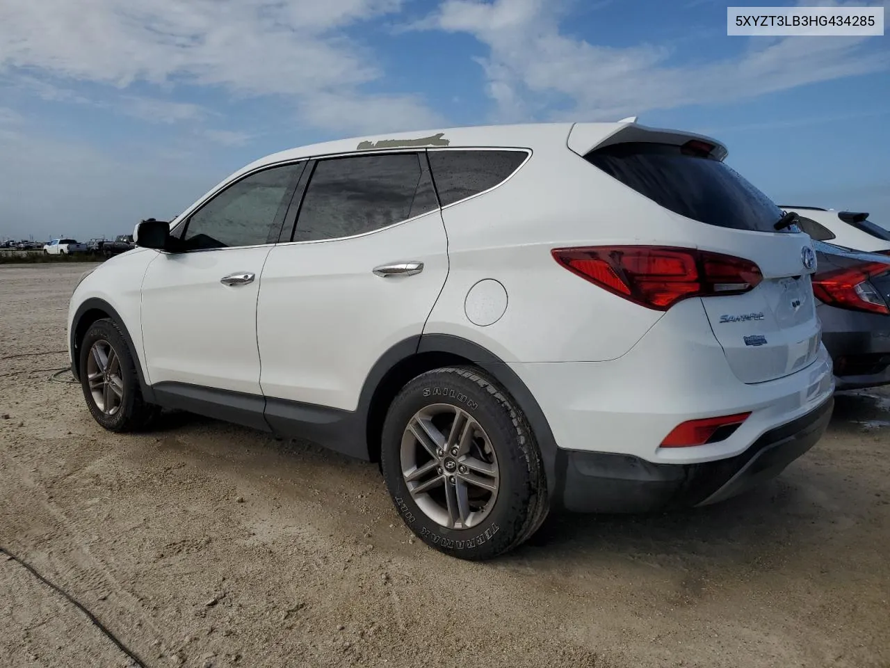 2017 Hyundai Santa Fe Sport VIN: 5XYZT3LB3HG434285 Lot: 75054034