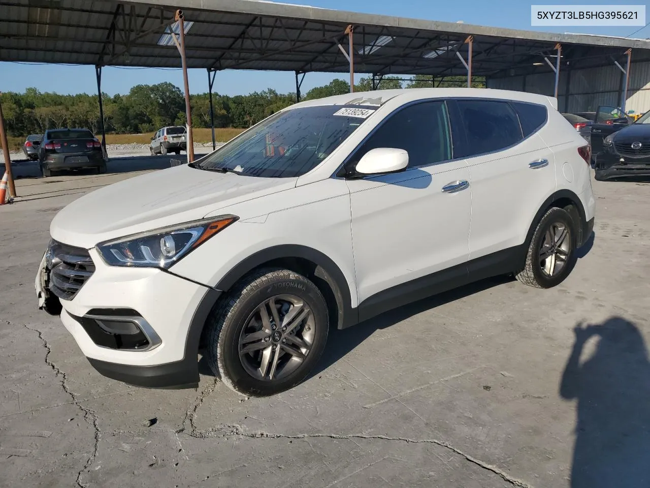 2017 Hyundai Santa Fe Sport VIN: 5XYZT3LB5HG395621 Lot: 75139254