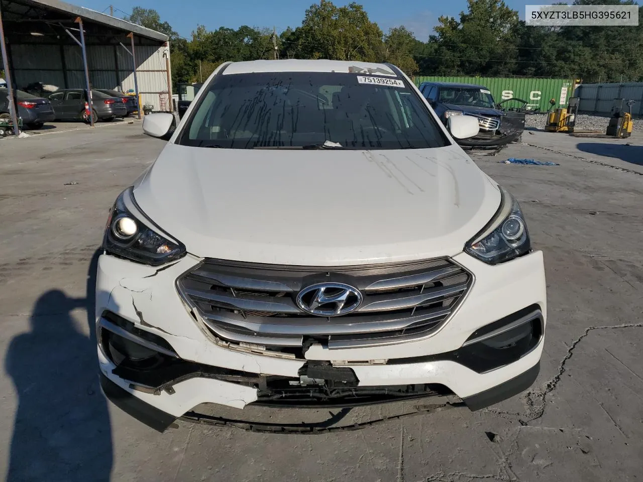 2017 Hyundai Santa Fe Sport VIN: 5XYZT3LB5HG395621 Lot: 75139254