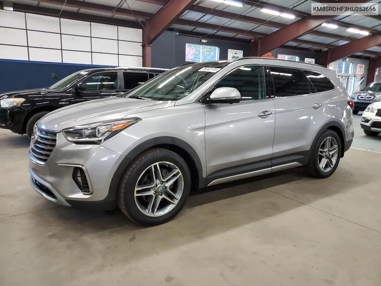 2017 Hyundai Santa Fe Se Ultimate VIN: KM8SRDHF3HU253666 Lot: 75202174