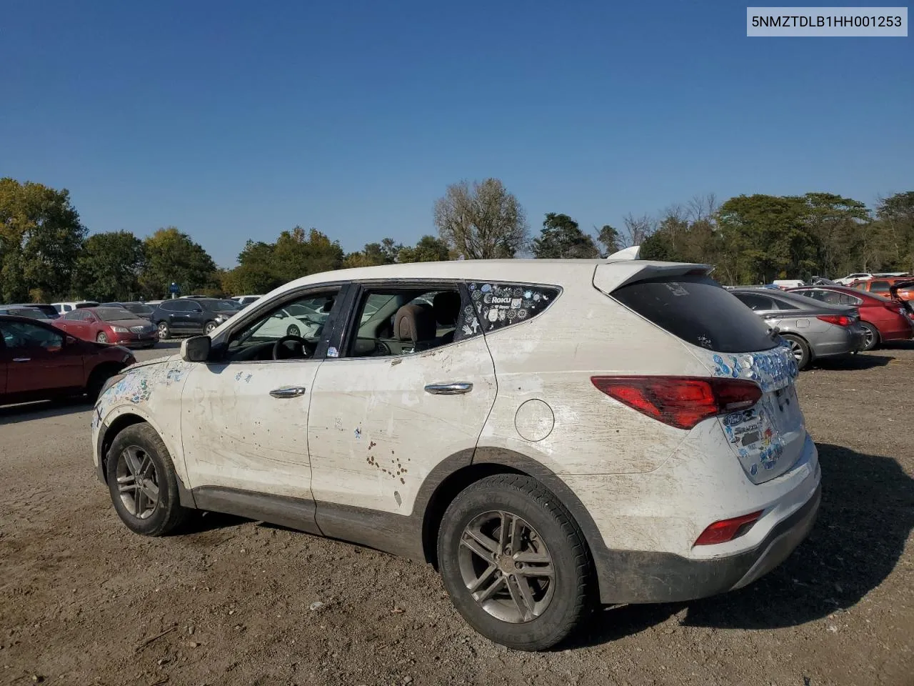 2017 Hyundai Santa Fe Sport VIN: 5NMZTDLB1HH001253 Lot: 75243314