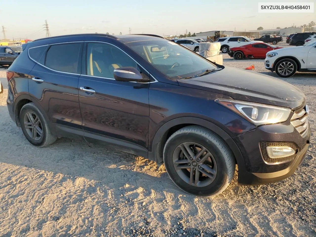 2017 Hyundai Santa Fe Sport VIN: 5XYZU3LB4HG458401 Lot: 75245264