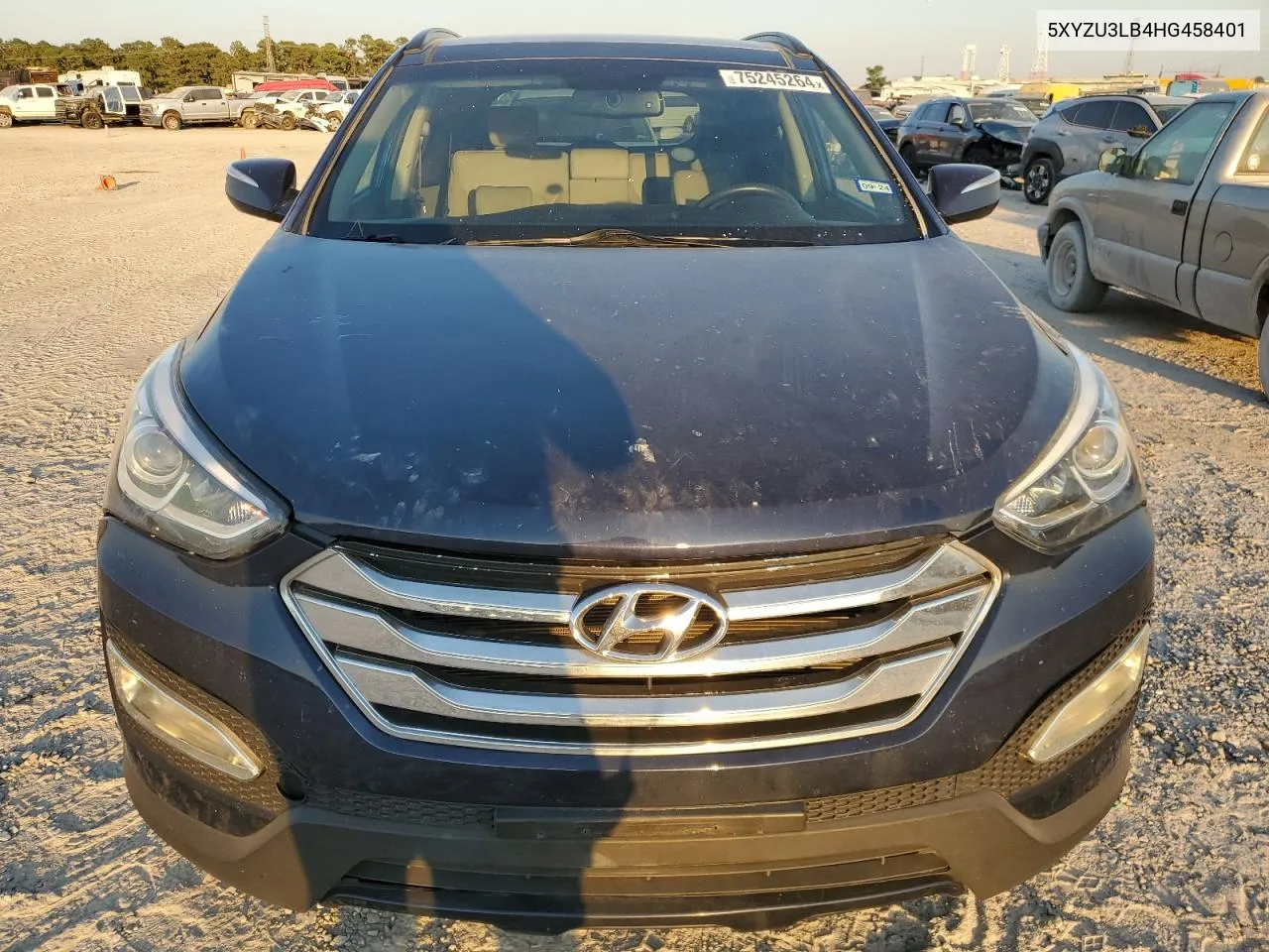 2017 Hyundai Santa Fe Sport VIN: 5XYZU3LB4HG458401 Lot: 75245264