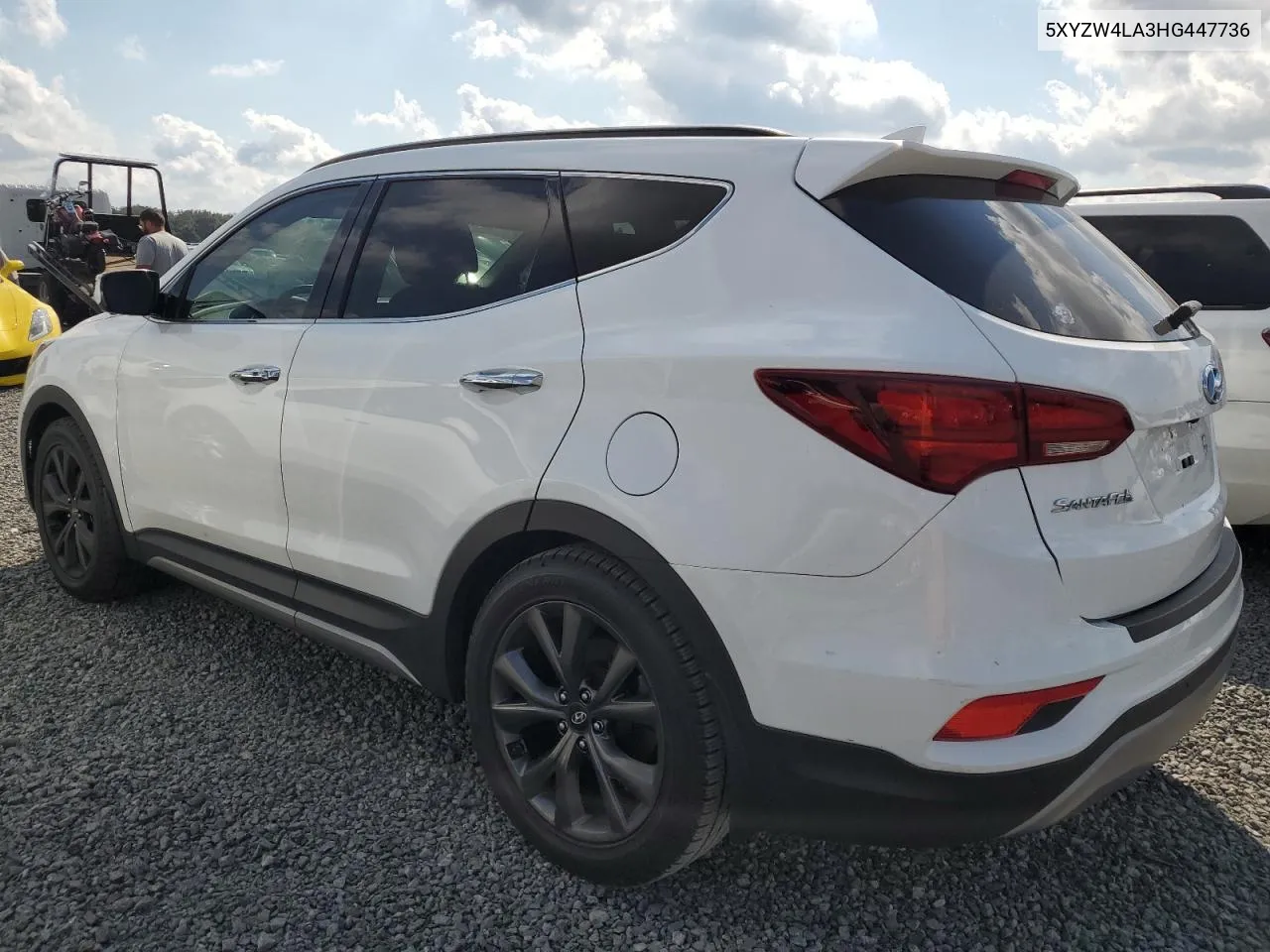 2017 Hyundai Santa Fe Sport VIN: 5XYZW4LA3HG447736 Lot: 75325934