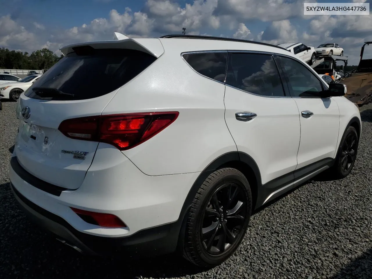 5XYZW4LA3HG447736 2017 Hyundai Santa Fe Sport