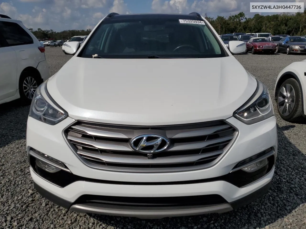 2017 Hyundai Santa Fe Sport VIN: 5XYZW4LA3HG447736 Lot: 75325934