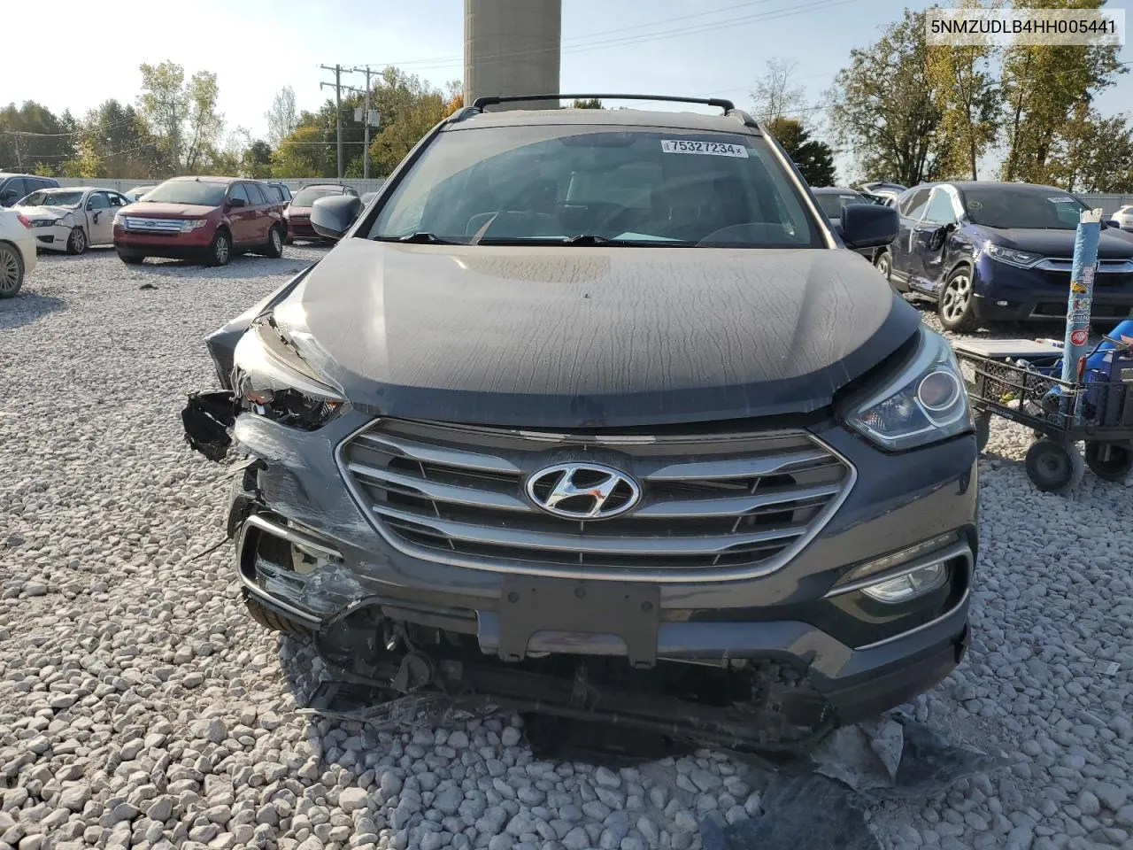 2017 Hyundai Santa Fe Sport VIN: 5NMZUDLB4HH005441 Lot: 75327234