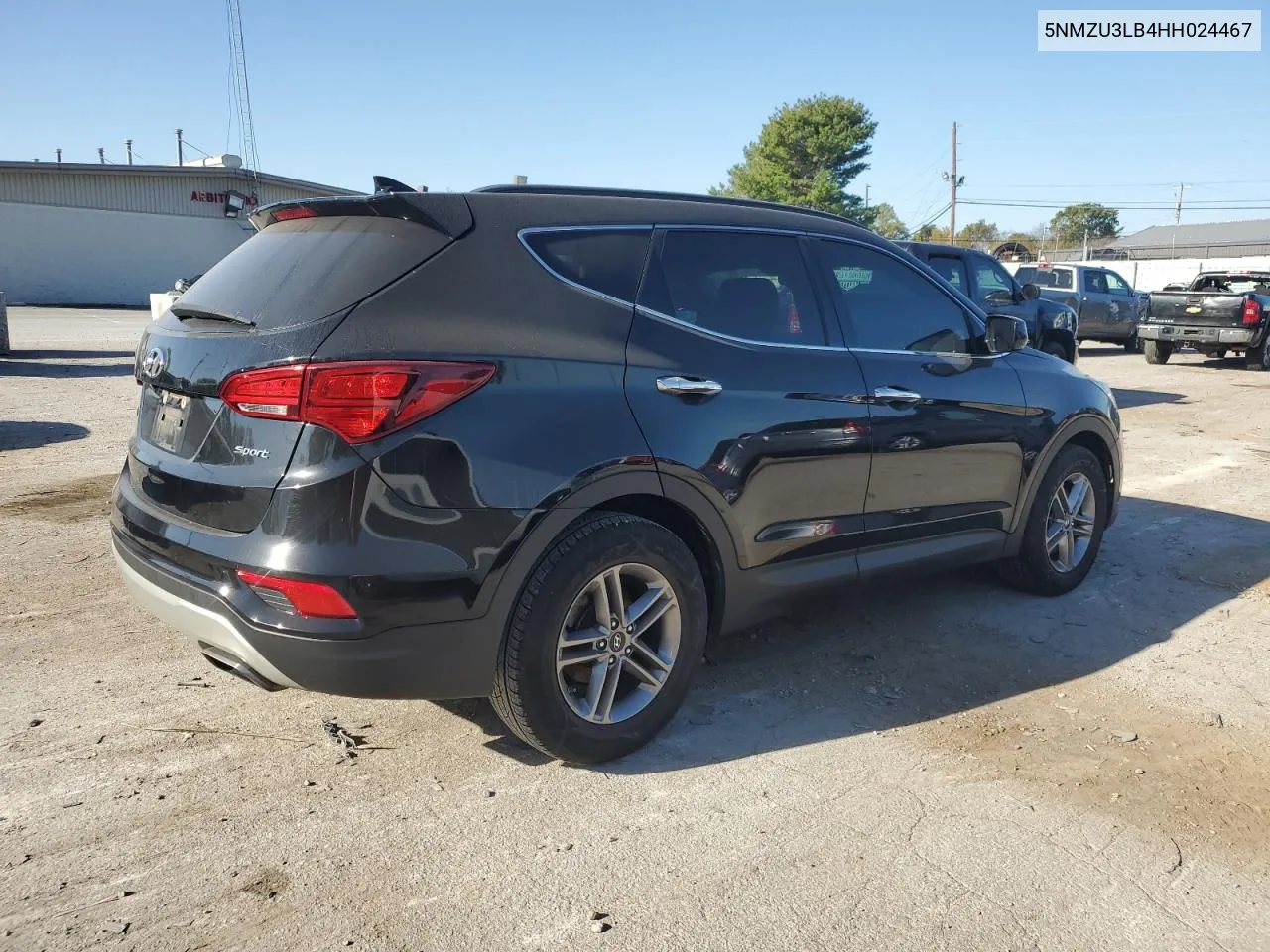 2017 Hyundai Santa Fe Sport VIN: 5NMZU3LB4HH024467 Lot: 75392434