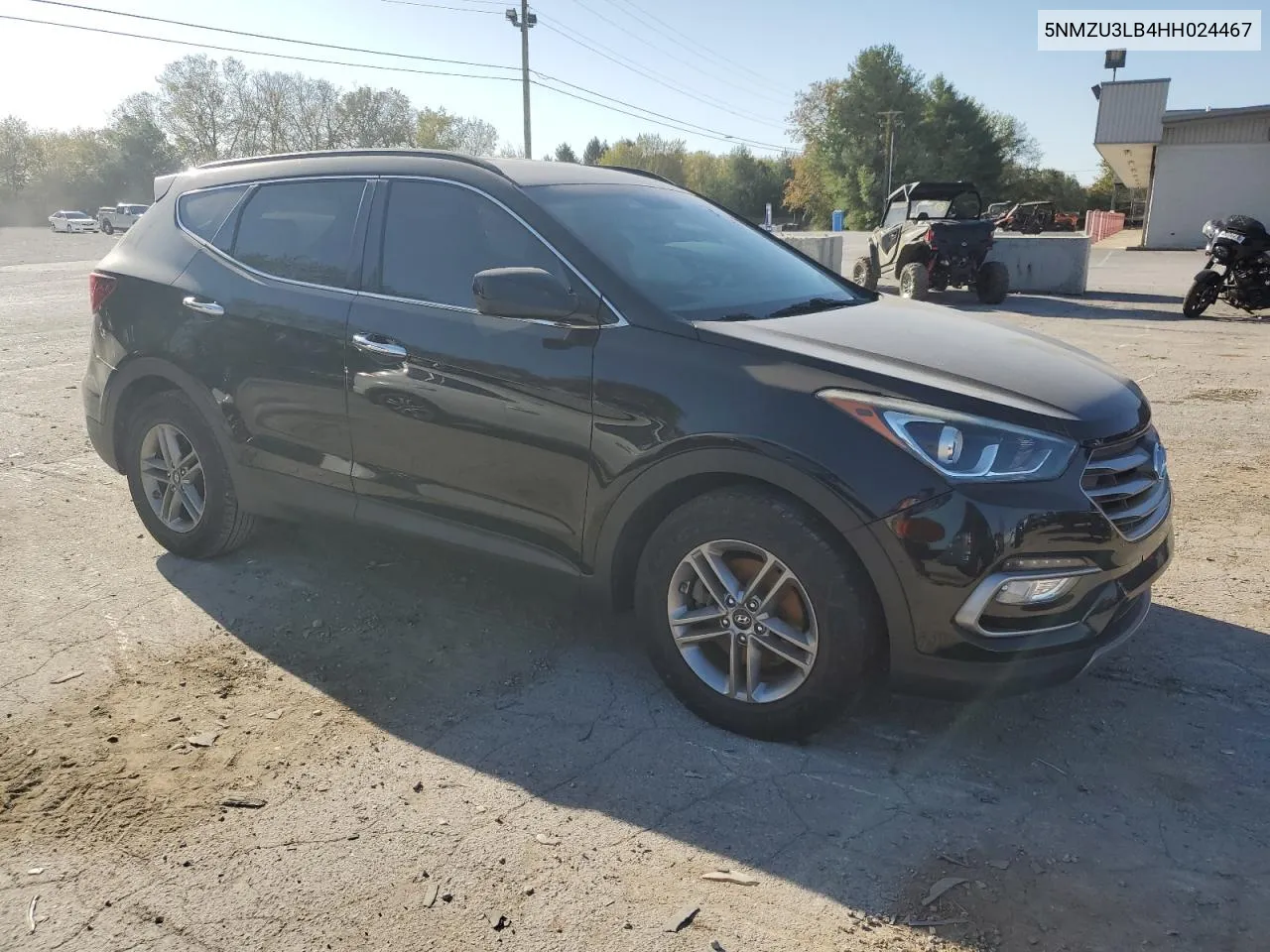 2017 Hyundai Santa Fe Sport VIN: 5NMZU3LB4HH024467 Lot: 75392434