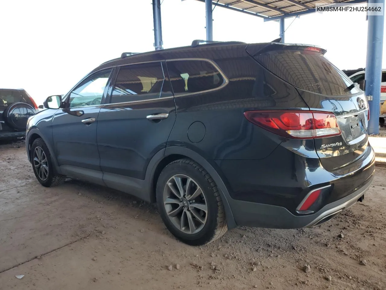 2017 Hyundai Santa Fe Se VIN: KM8SM4HF2HU254662 Lot: 75392614