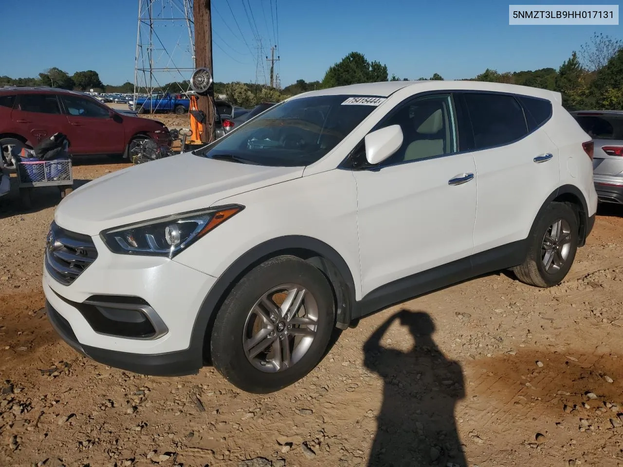 2017 Hyundai Santa Fe Sport VIN: 5NMZT3LB9HH017131 Lot: 75415444