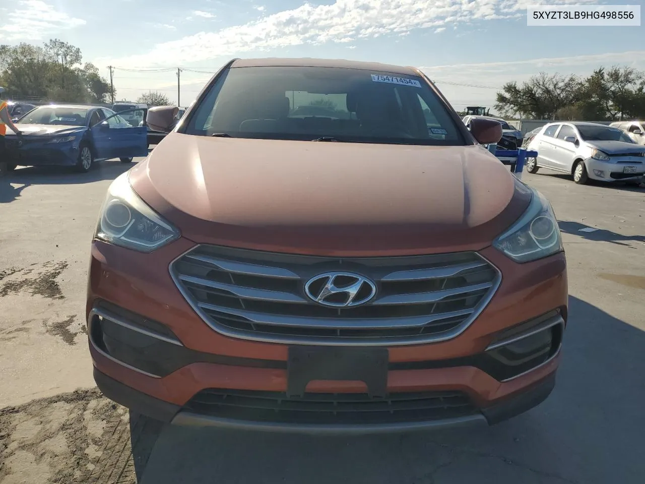 2017 Hyundai Santa Fe Sport VIN: 5XYZT3LB9HG498556 Lot: 75471454