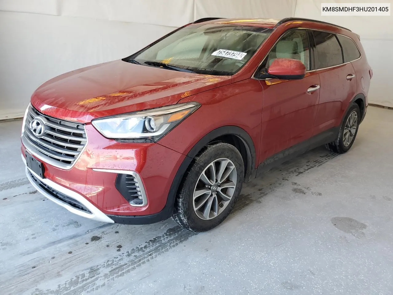 2017 Hyundai Santa Fe Se VIN: KM8SMDHF3HU201405 Lot: 75473794