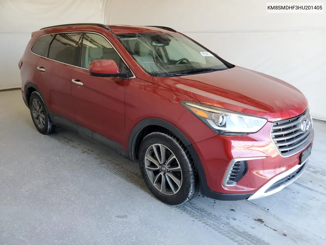 2017 Hyundai Santa Fe Se VIN: KM8SMDHF3HU201405 Lot: 75473794