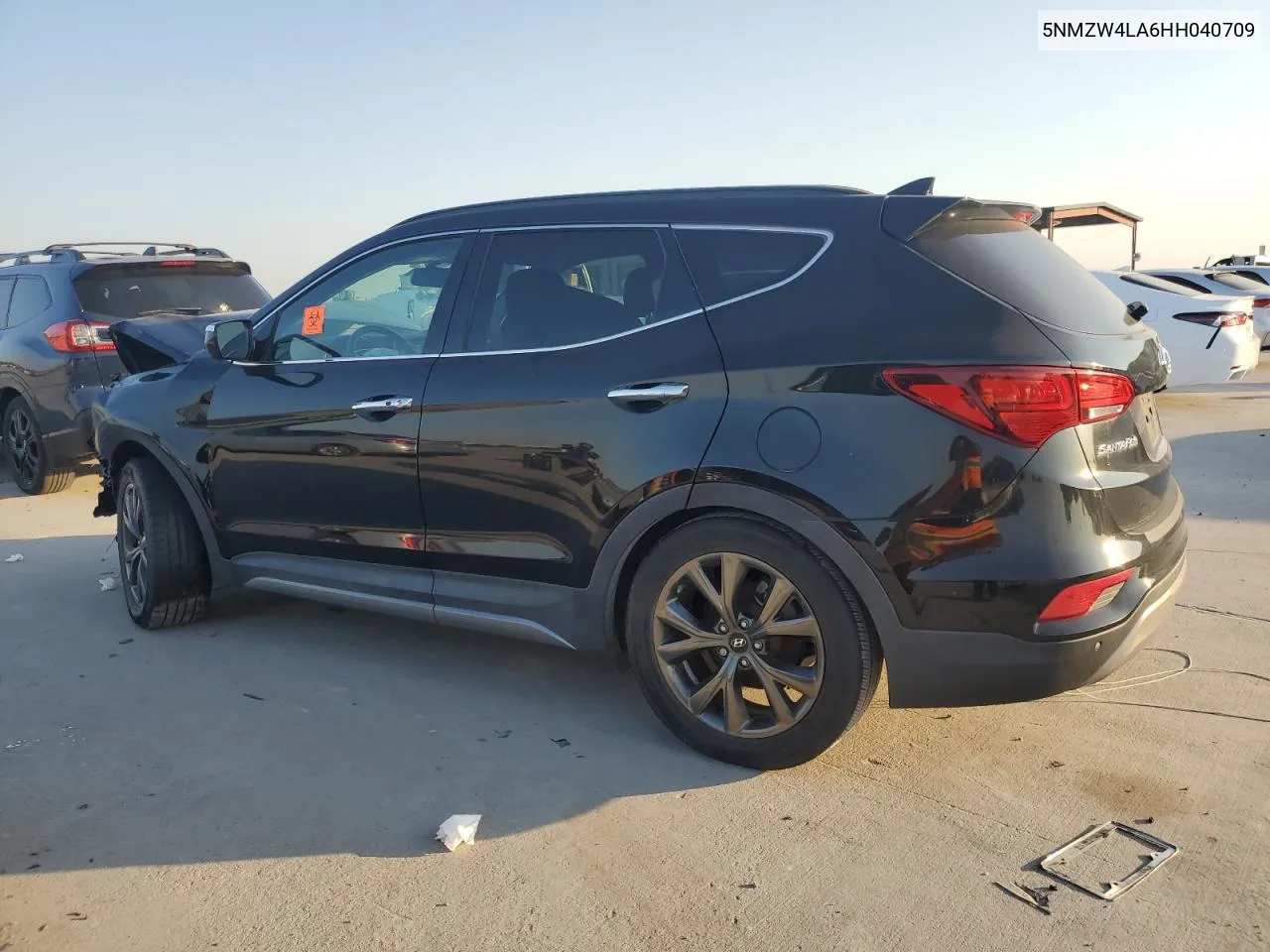 2017 Hyundai Santa Fe Sport VIN: 5NMZW4LA6HH040709 Lot: 75509614