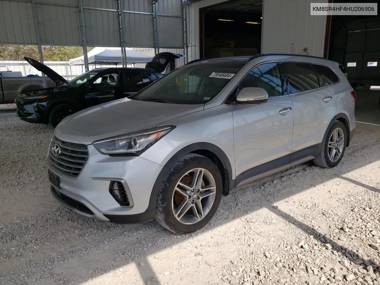 2017 Hyundai Santa Fe Se Ultimate VIN: KM8SR4HF4HU206906 Lot: 75548404