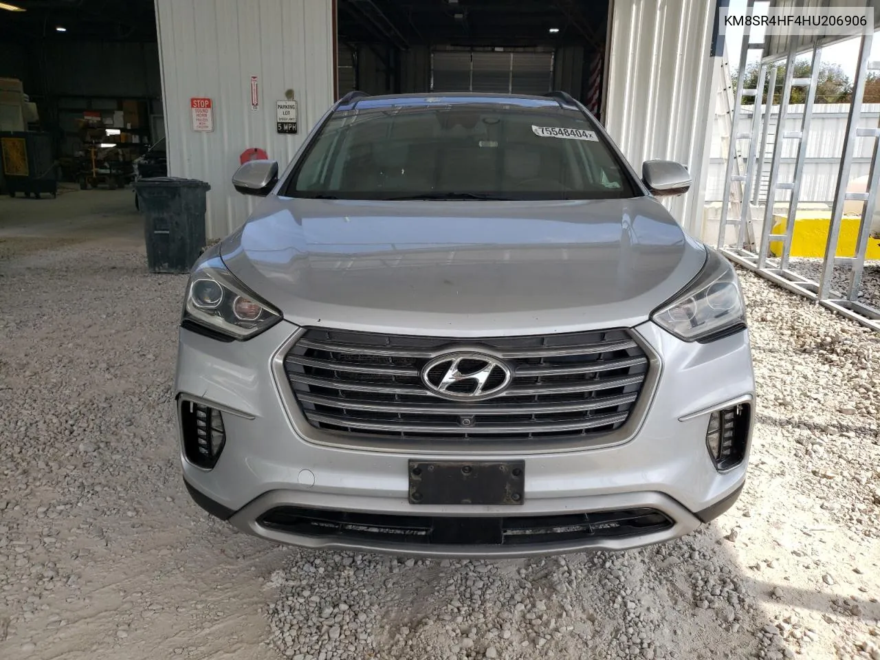 2017 Hyundai Santa Fe Se Ultimate VIN: KM8SR4HF4HU206906 Lot: 75548404