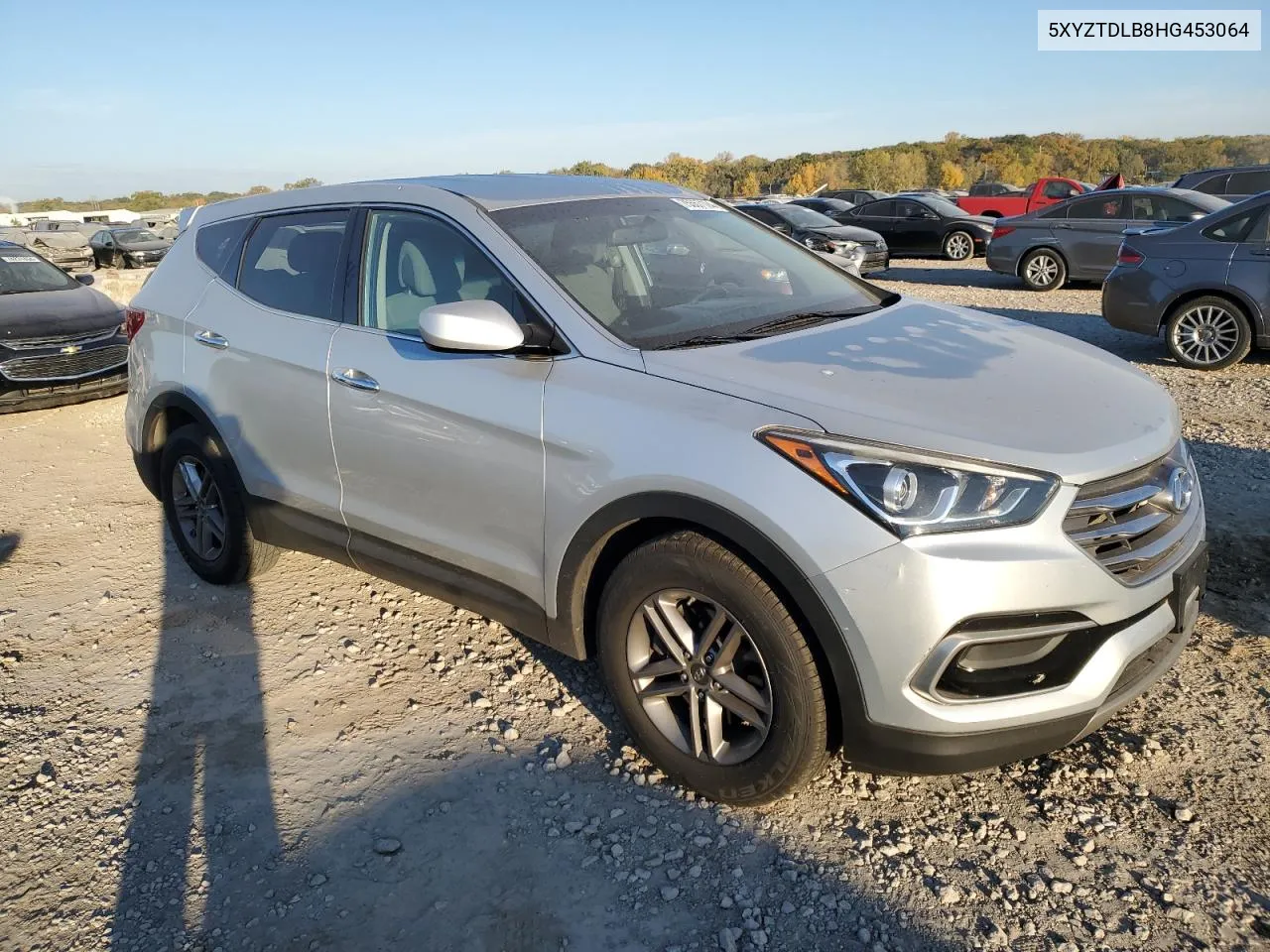 2017 Hyundai Santa Fe Sport VIN: 5XYZTDLB8HG453064 Lot: 75557124