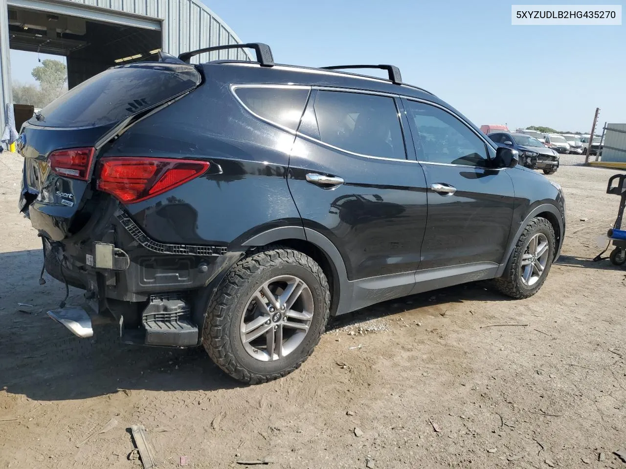 2017 Hyundai Santa Fe Sport VIN: 5XYZUDLB2HG435270 Lot: 75557554