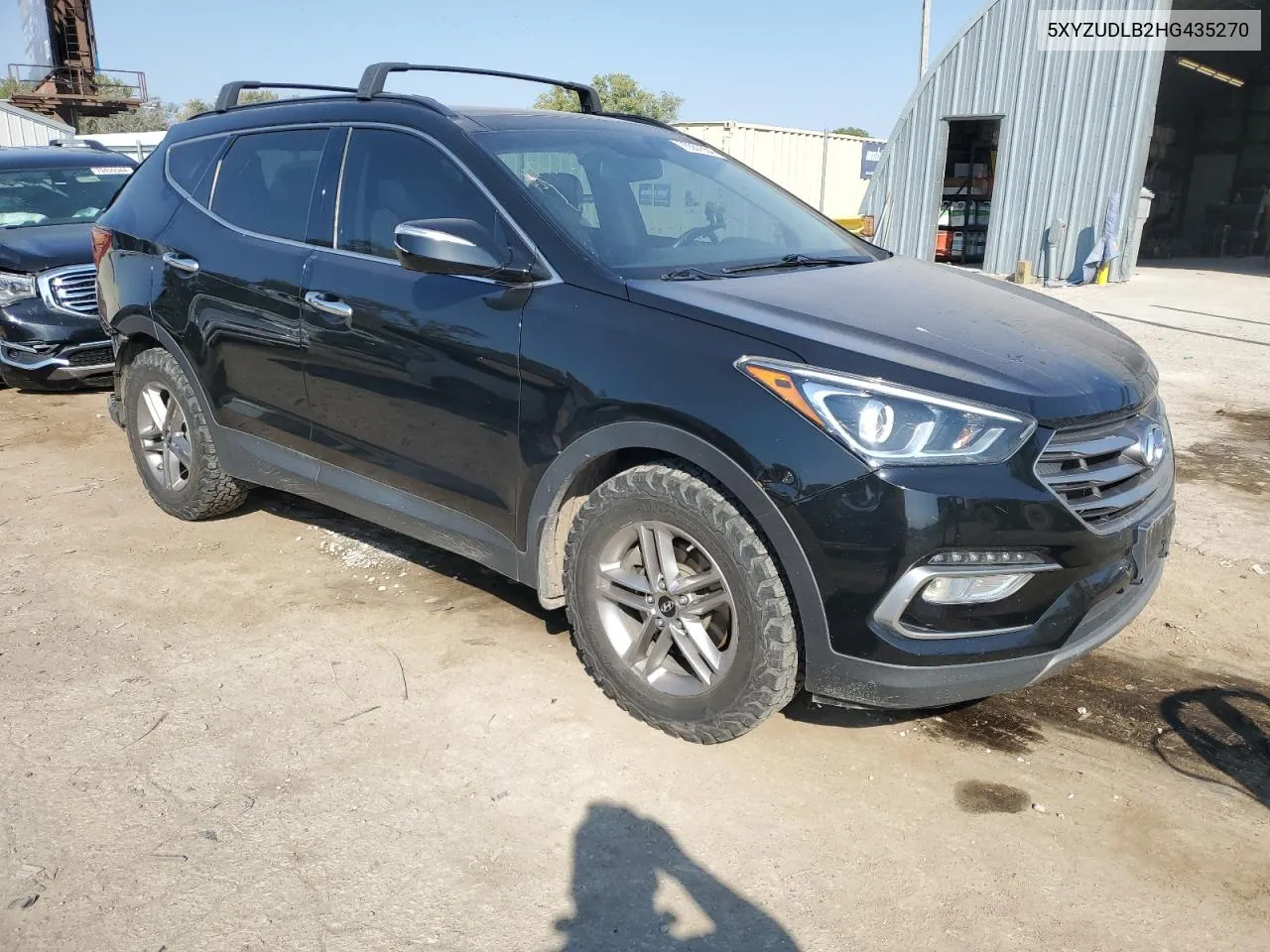 2017 Hyundai Santa Fe Sport VIN: 5XYZUDLB2HG435270 Lot: 75557554