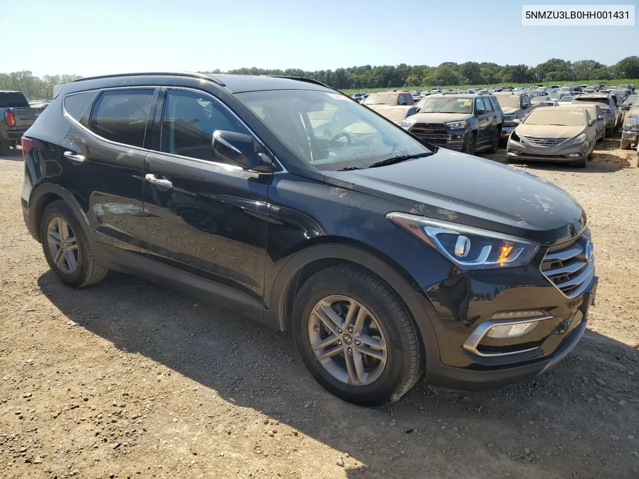 2017 Hyundai Santa Fe Sport VIN: 5NMZU3LB0HH001431 Lot: 75569234