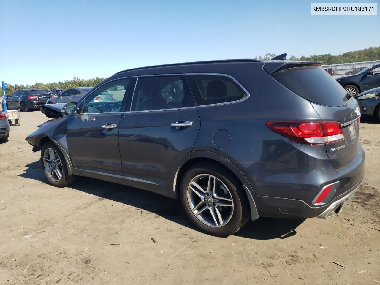 2017 Hyundai Santa Fe Se Ultimate VIN: KM8SRDHF9HU183171 Lot: 75573234