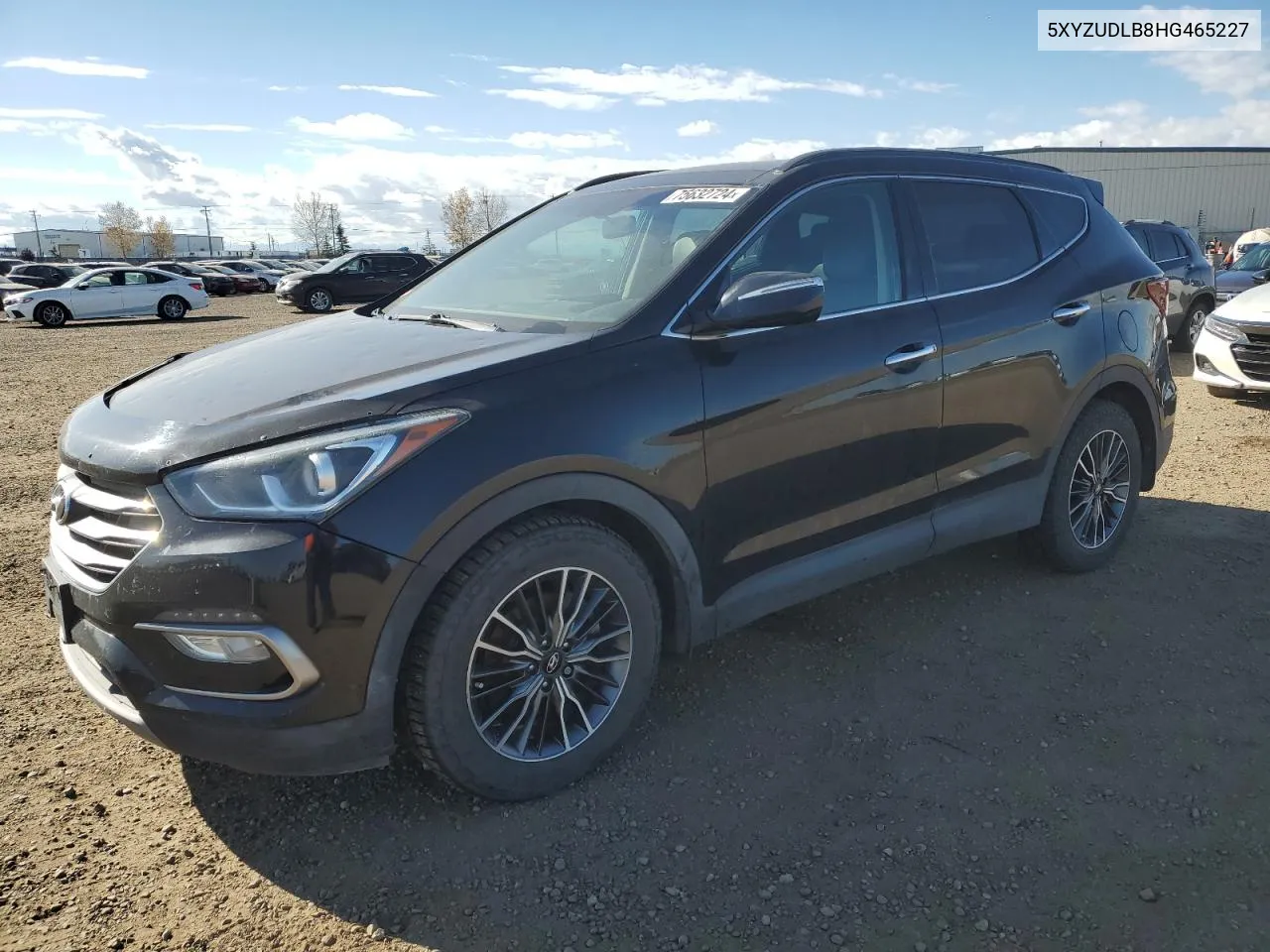 2017 Hyundai Santa Fe Sport VIN: 5XYZUDLB8HG465227 Lot: 75632724