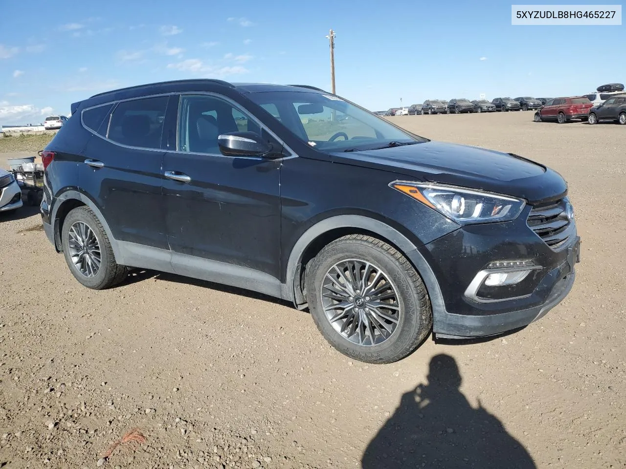 2017 Hyundai Santa Fe Sport VIN: 5XYZUDLB8HG465227 Lot: 75632724