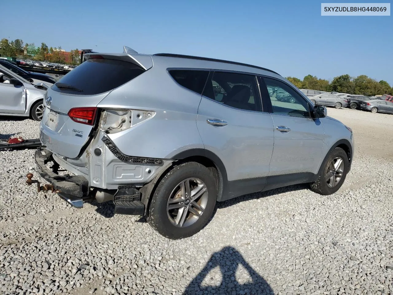 2017 Hyundai Santa Fe Sport VIN: 5XYZUDLB8HG448069 Lot: 75681884