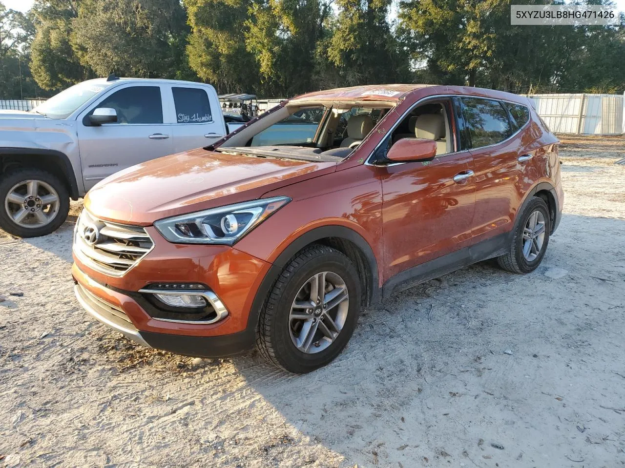 2017 Hyundai Santa Fe Sport VIN: 5XYZU3LB8HG471426 Lot: 75722864