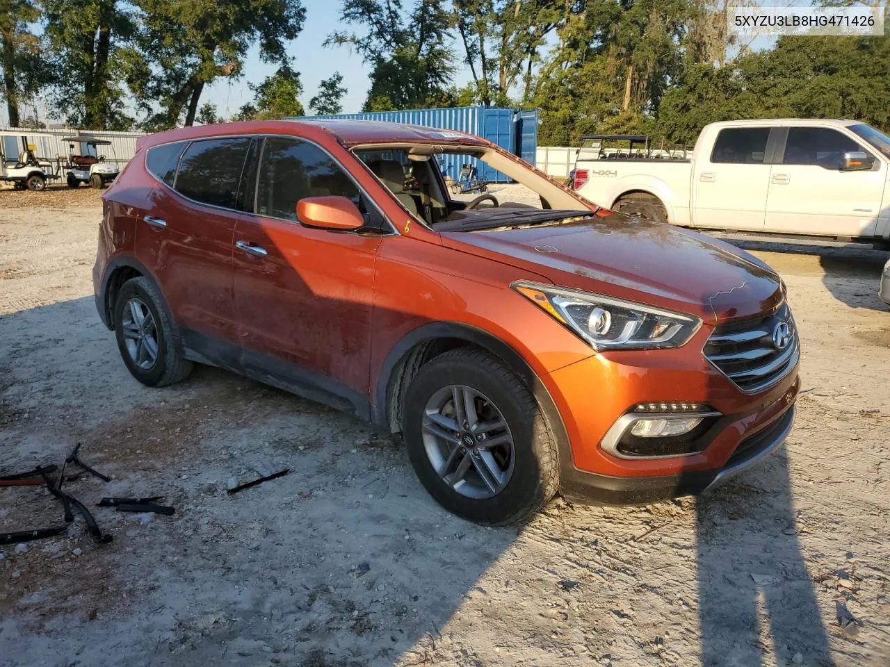 2017 Hyundai Santa Fe Sport VIN: 5XYZU3LB8HG471426 Lot: 75722864