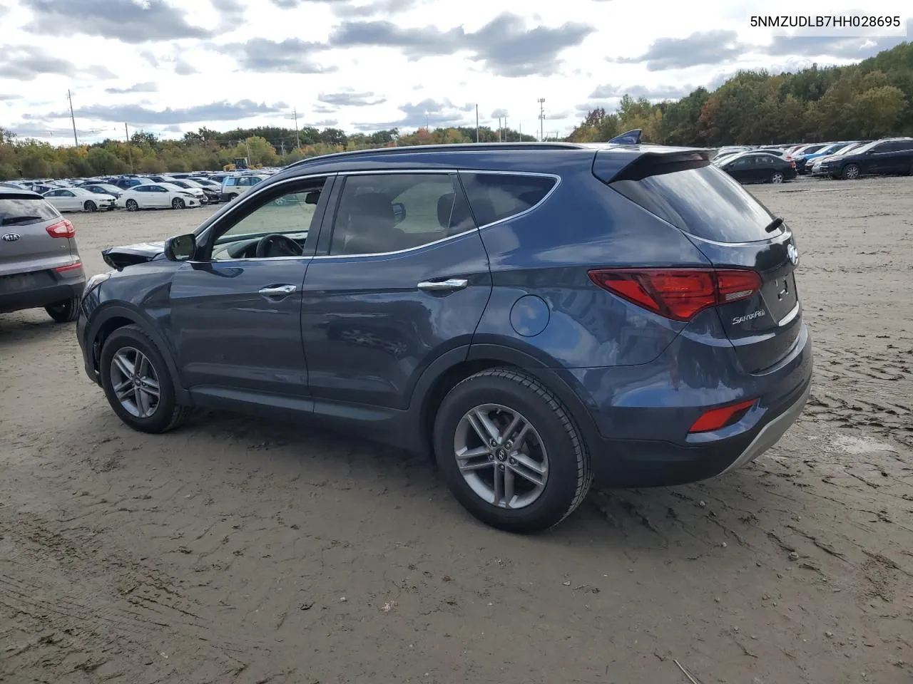 2017 Hyundai Santa Fe Sport VIN: 5NMZUDLB7HH028695 Lot: 75841284