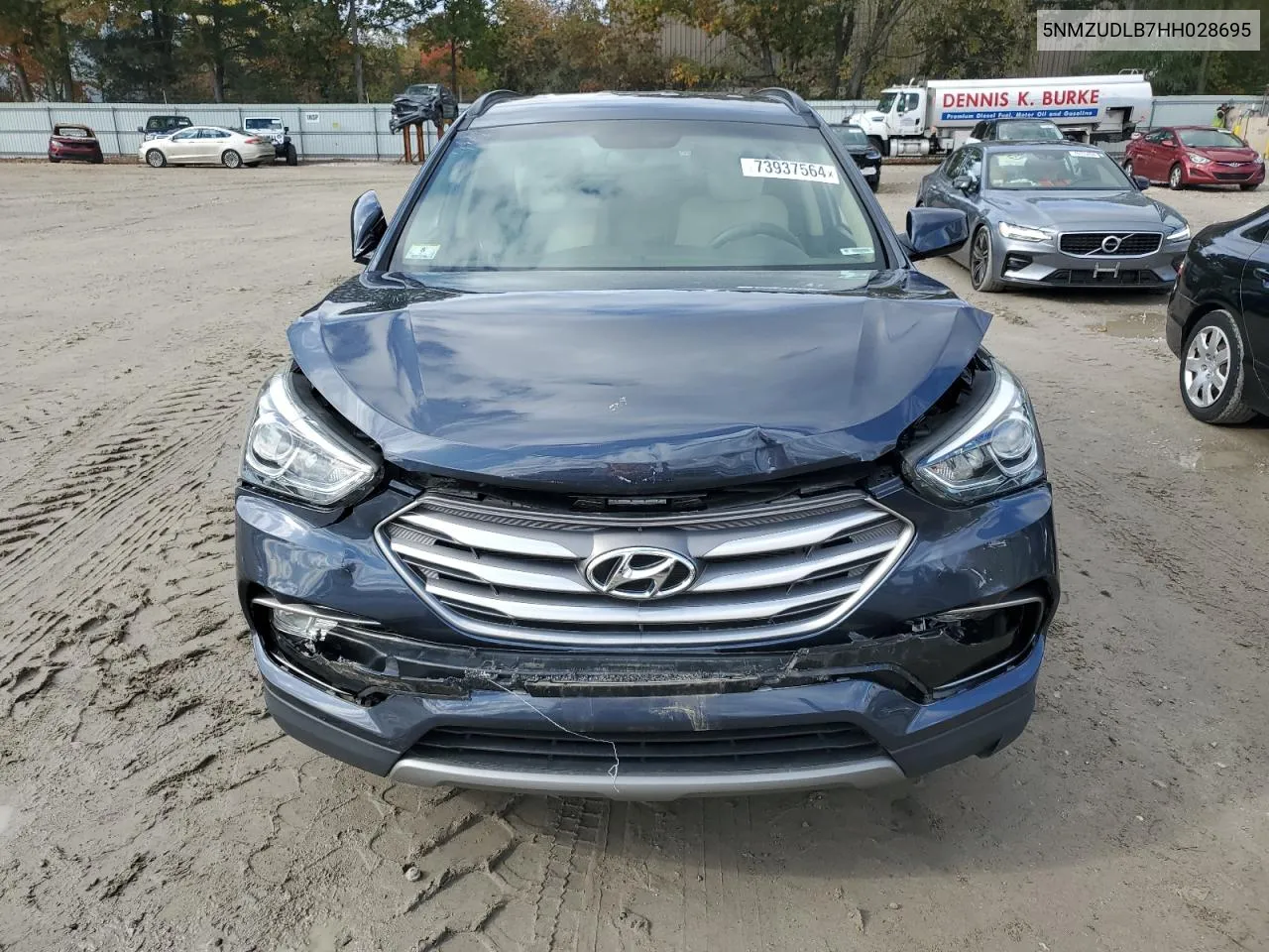 5NMZUDLB7HH028695 2017 Hyundai Santa Fe Sport